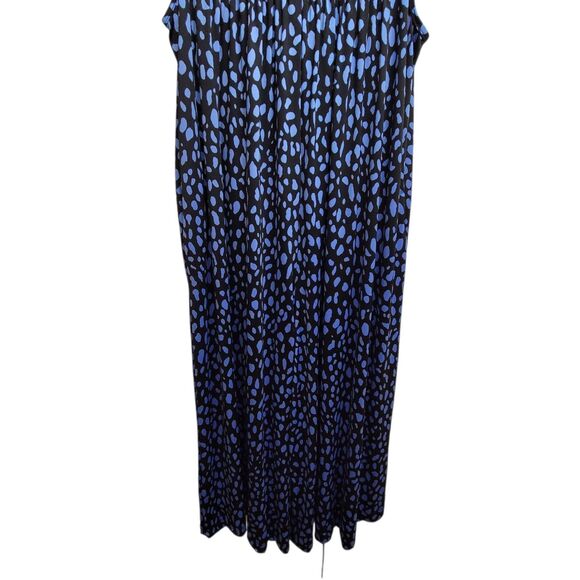 The Zig Zag Stripe Blue Jumper Size 3XL Missing Buttons - Picture 7 of 9